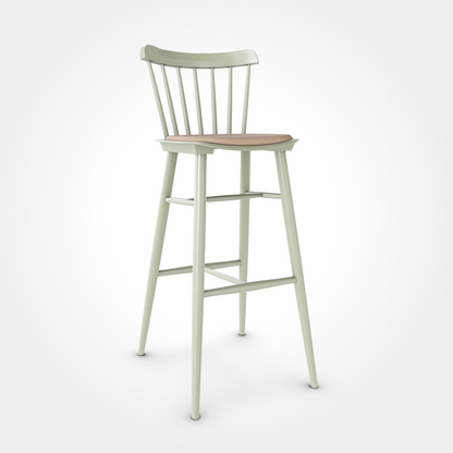 Ironica Bar and Counter Stool — Upholstered Seat