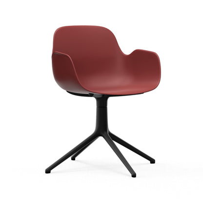 Form Swivel Armchair — 4 Legs