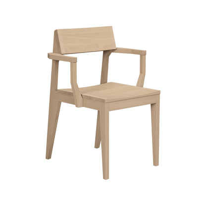 Schulz Armchair — Wood Seat