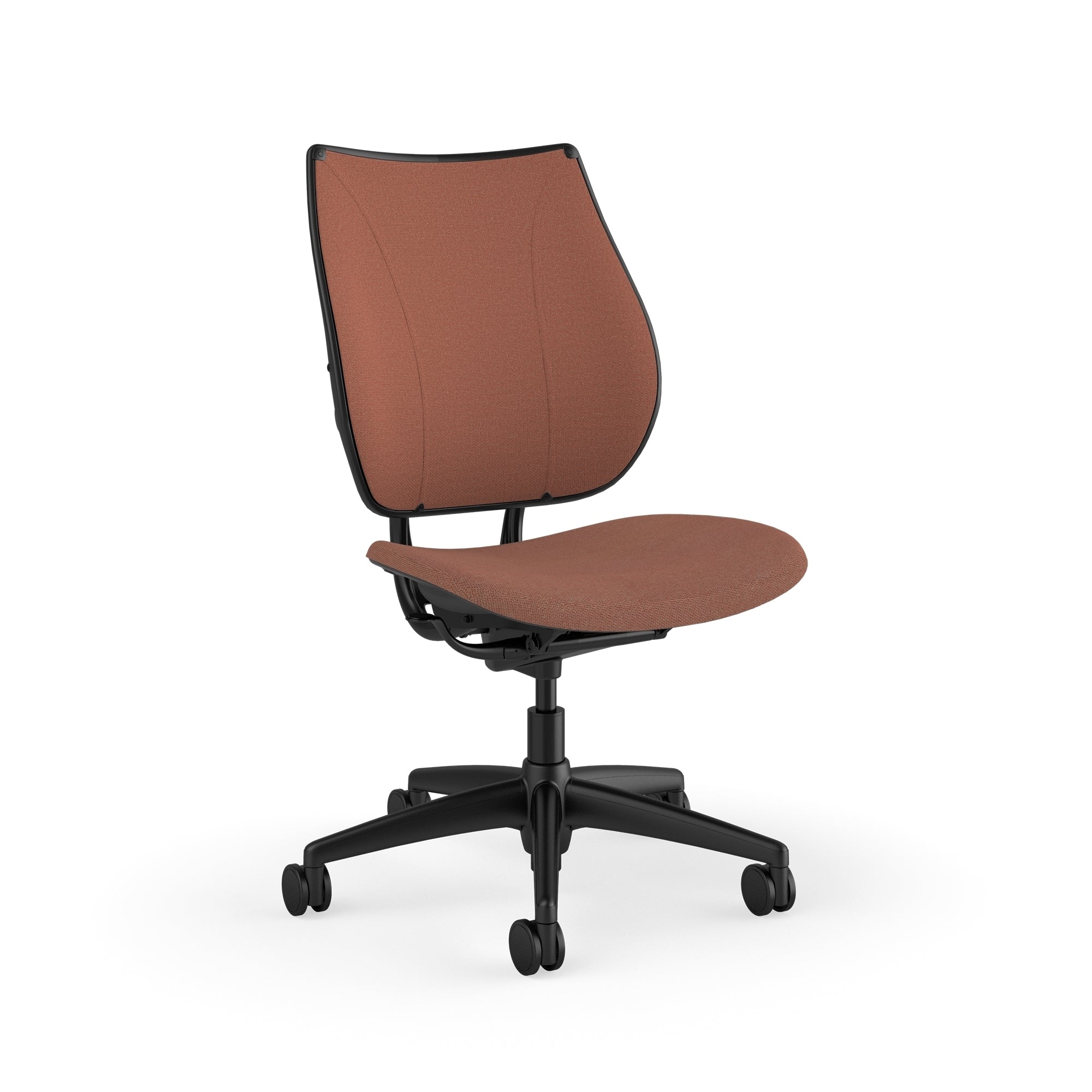 Liberty Task Chair With Upholstered Back — Armless
