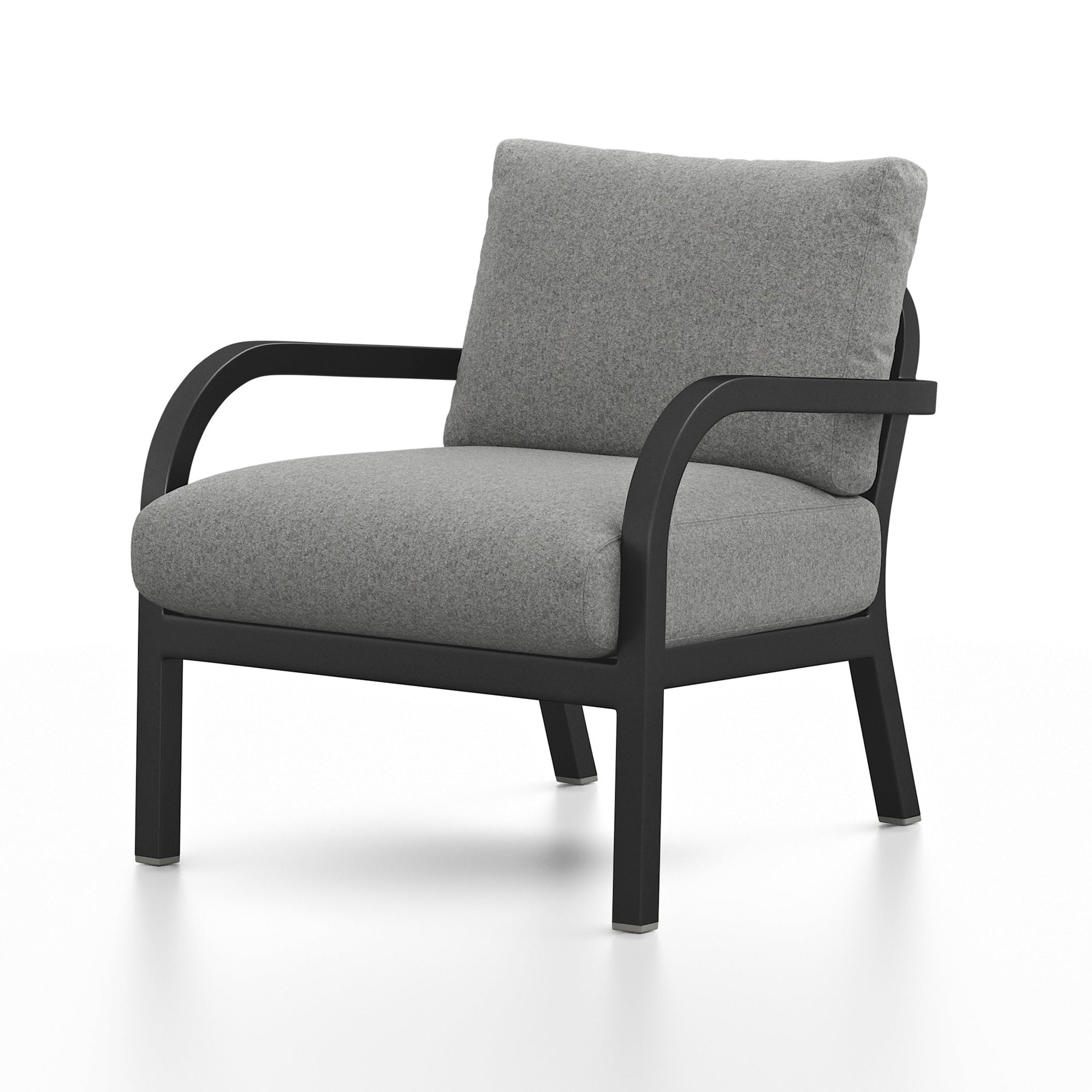 Navy Lounge Armchair
