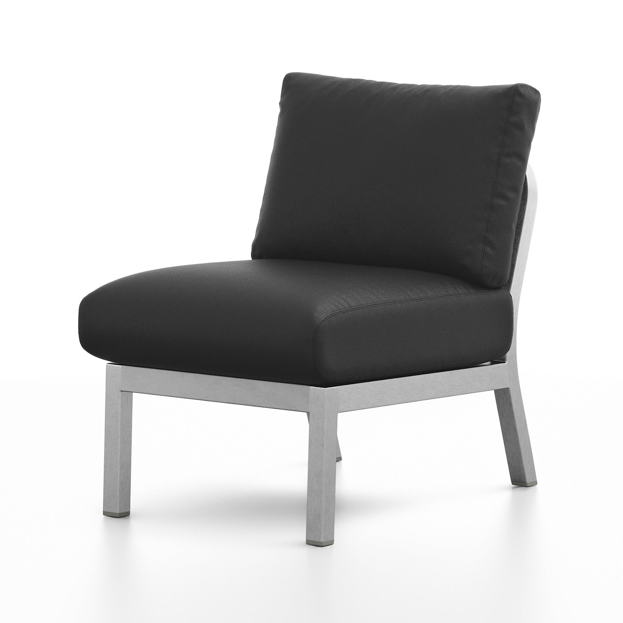 Navy Lounge Chair