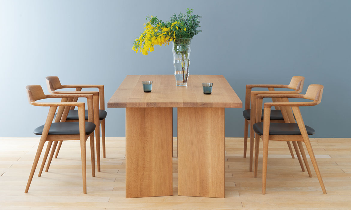 Seoto Armchair — Upholstered Seat