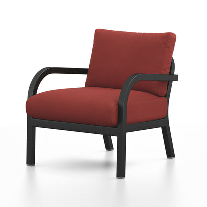 Navy Lounge Armchair