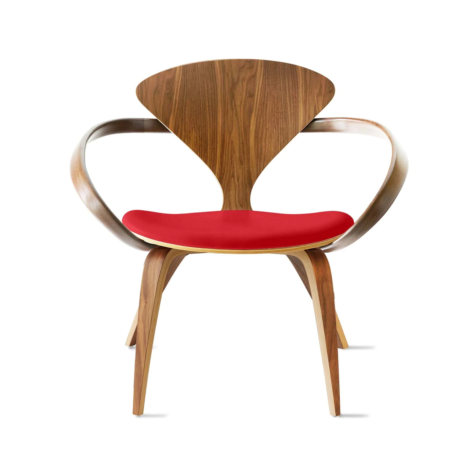 Cherner Lounge Armchair with Seat Pad