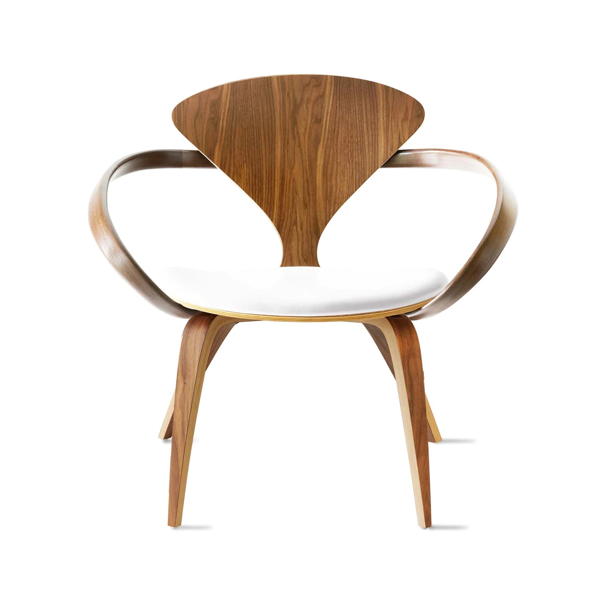 Cherner Lounge Armchair with Seat Pad