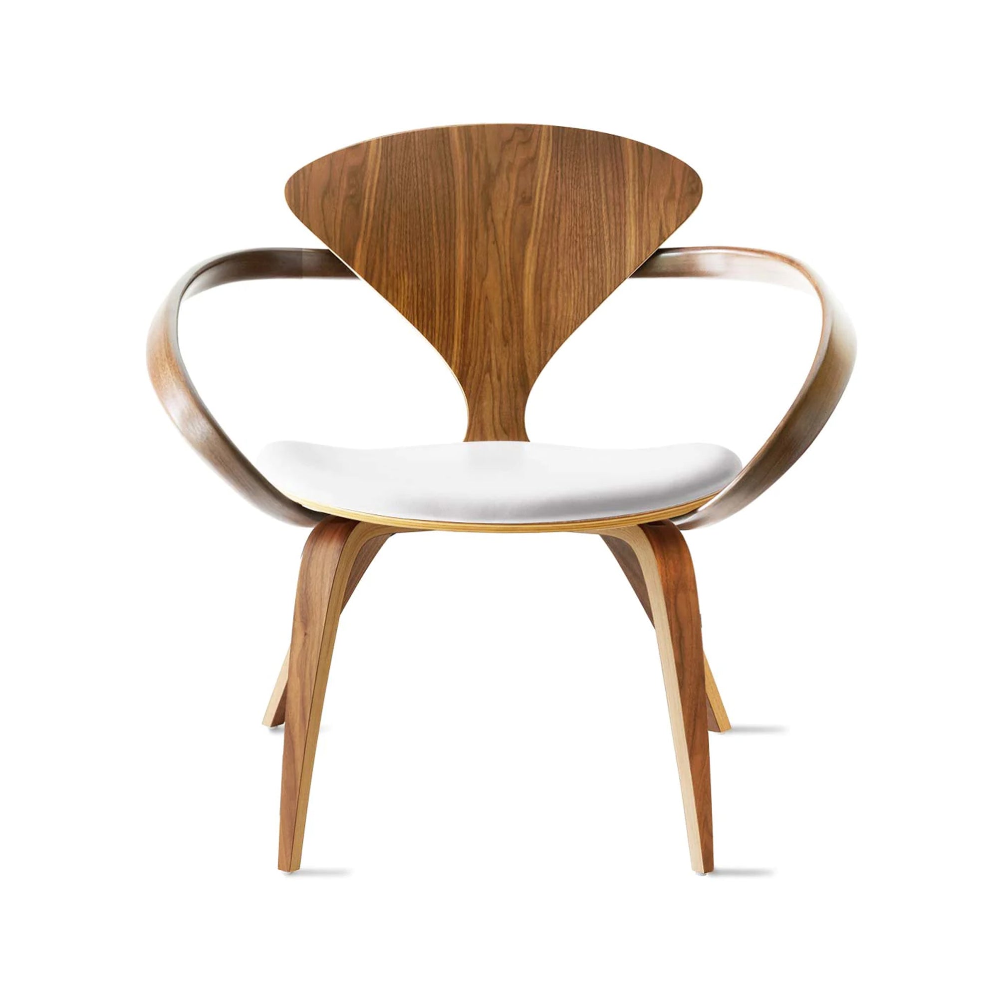 Cherner Lounge Armchair with Seat Pad