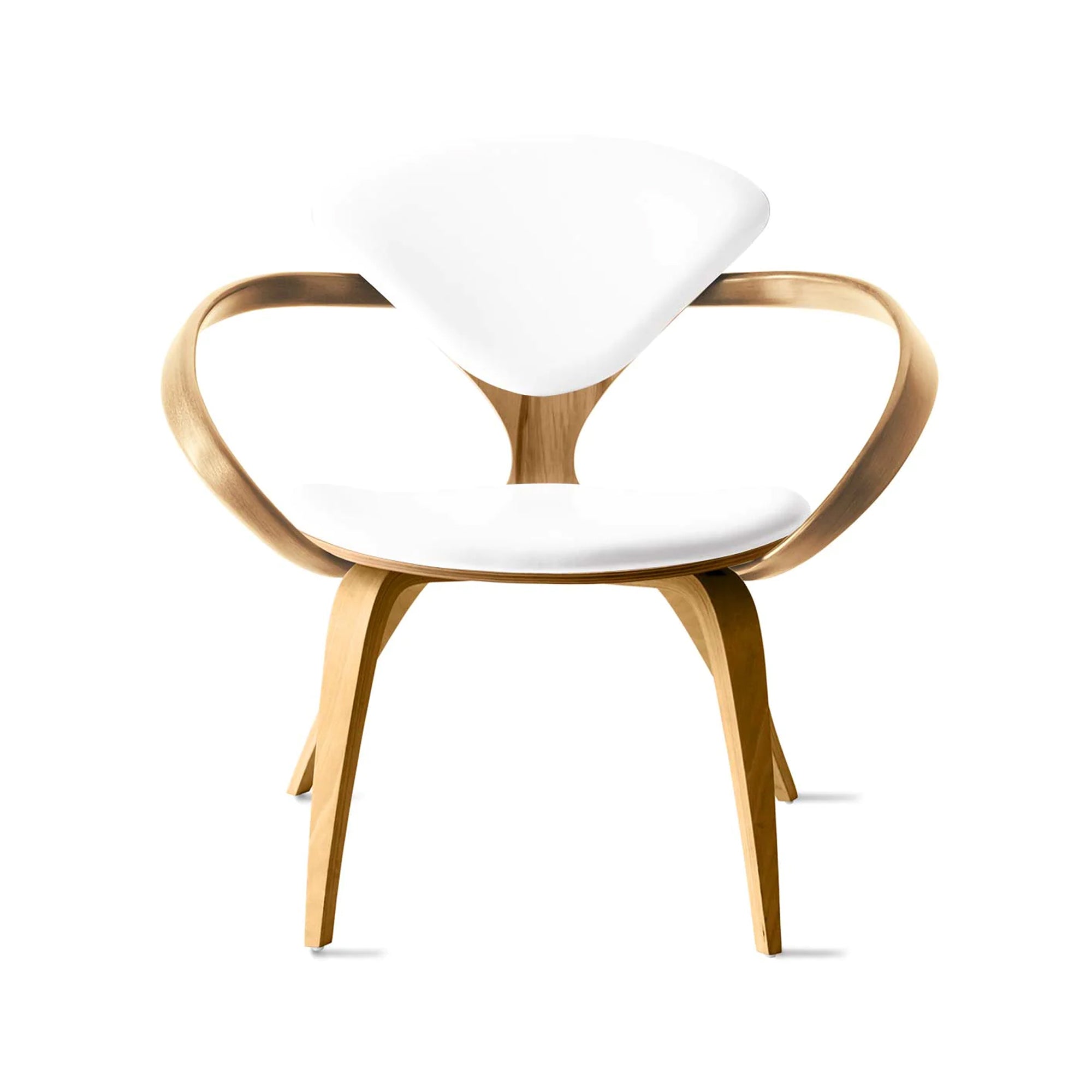 Cherner Lounge Armchair with Seat and Back Pads