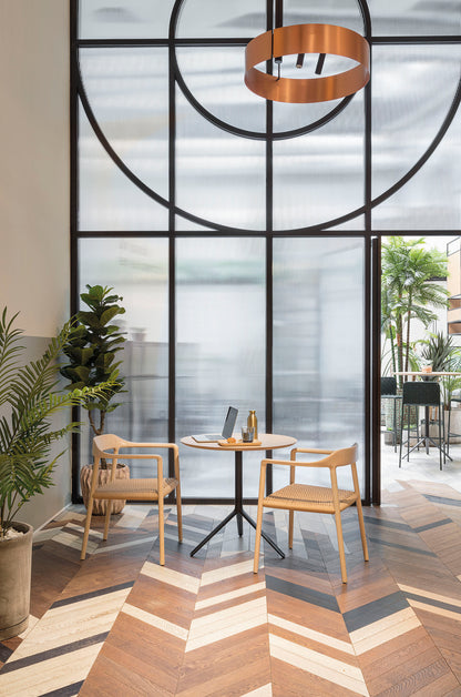 Liceo Dining Armchair — Cord Seat