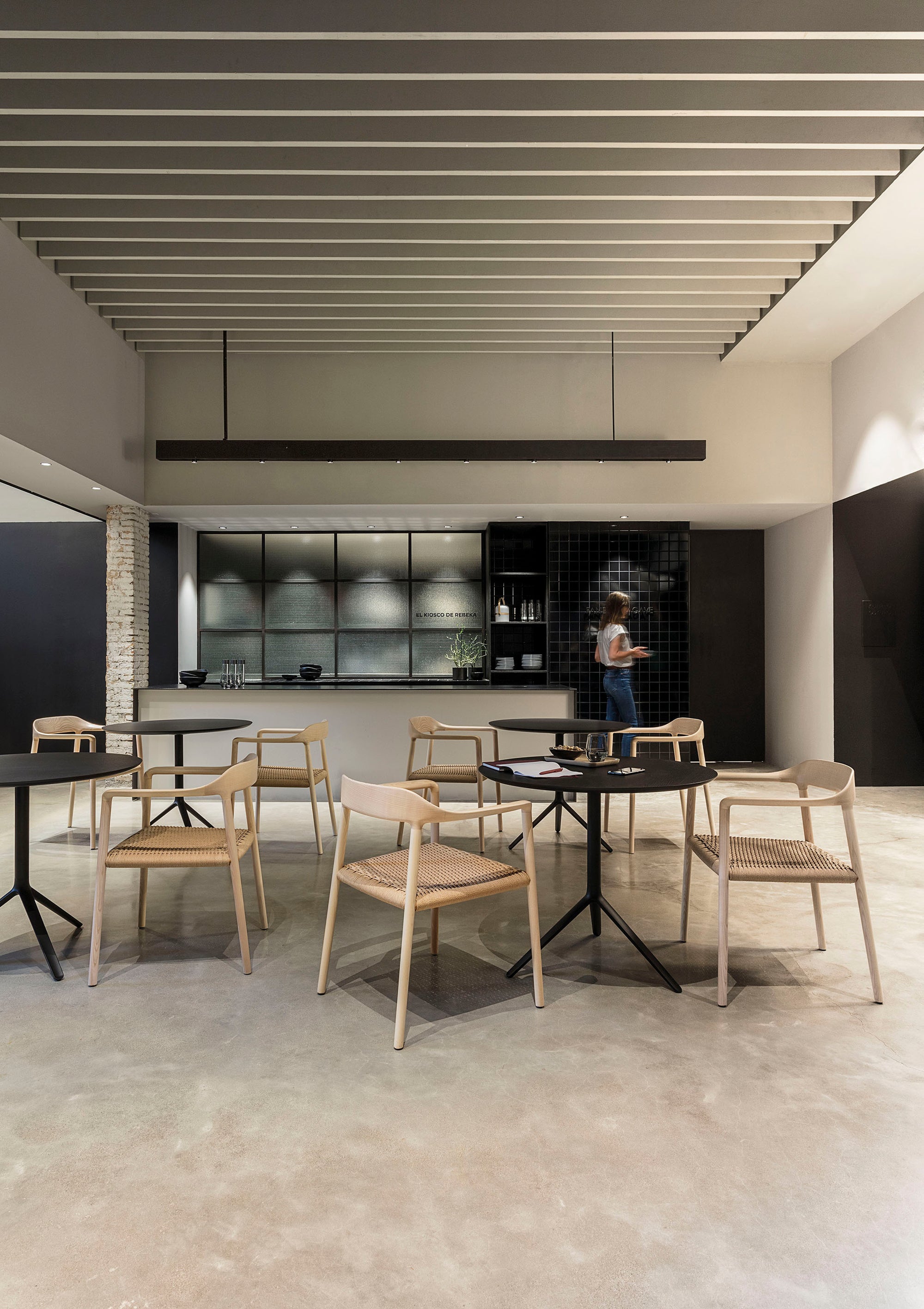 Liceo Dining Armchair — Cord Seat