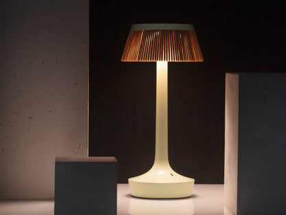 Bon Jour Unplugged Table Lamp