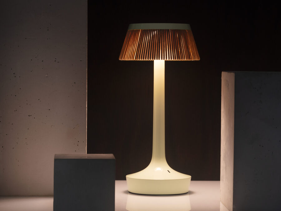 Bon Jour Unplugged Table Lamp Crown