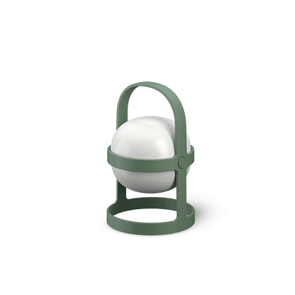 Soft Spot Solar Lamp — Pine Green