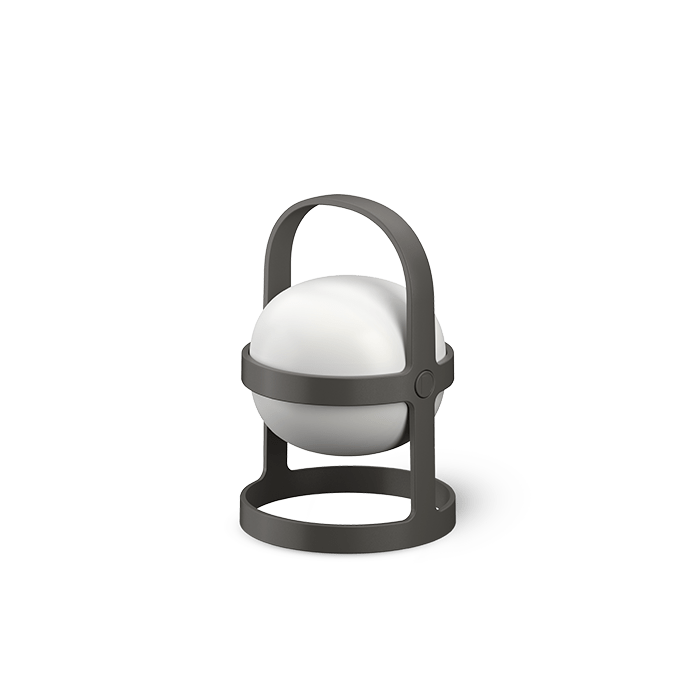 Soft Spot Solar Lamp — Slate Grey