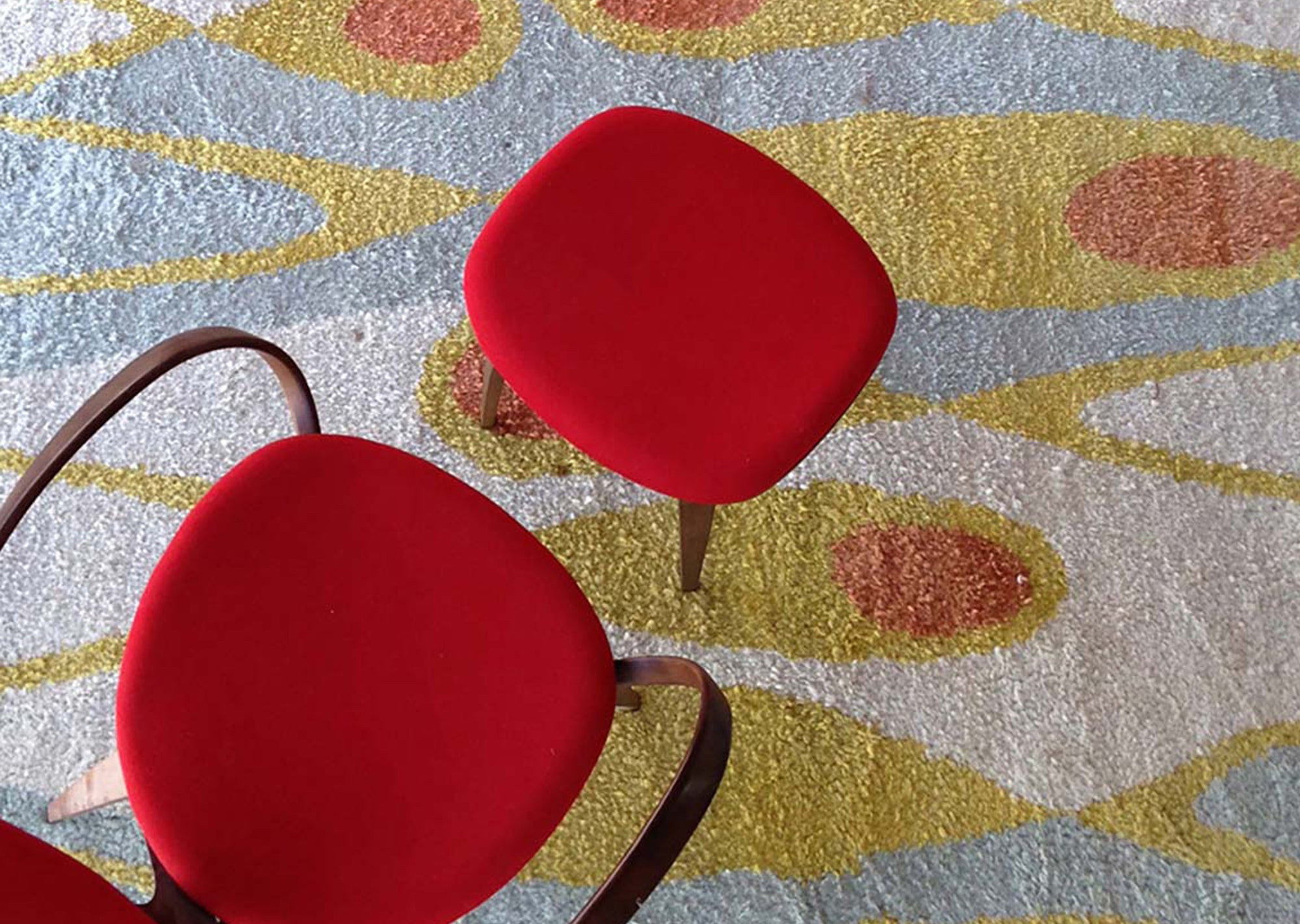Cherner Ottoman with Seat Pad
