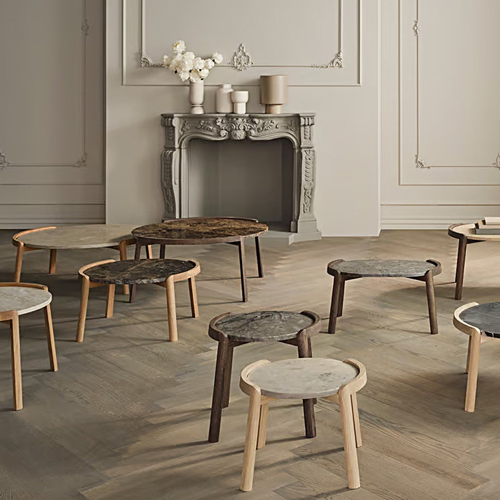 Mix Coffee Table — Round