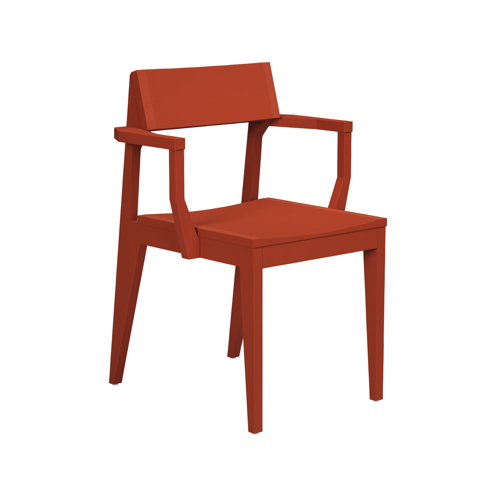 Schulz Armchair — Wood Seat