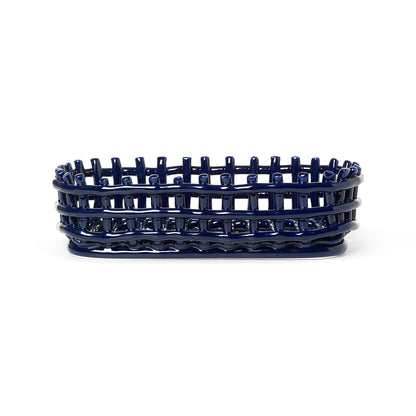 Ceramic Basket — Oval