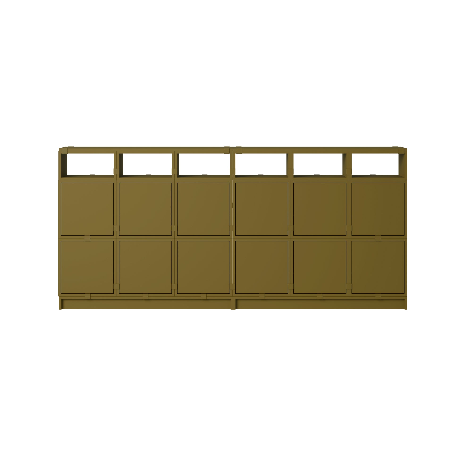 Stacked Storage System — Sideboard Configuration 1