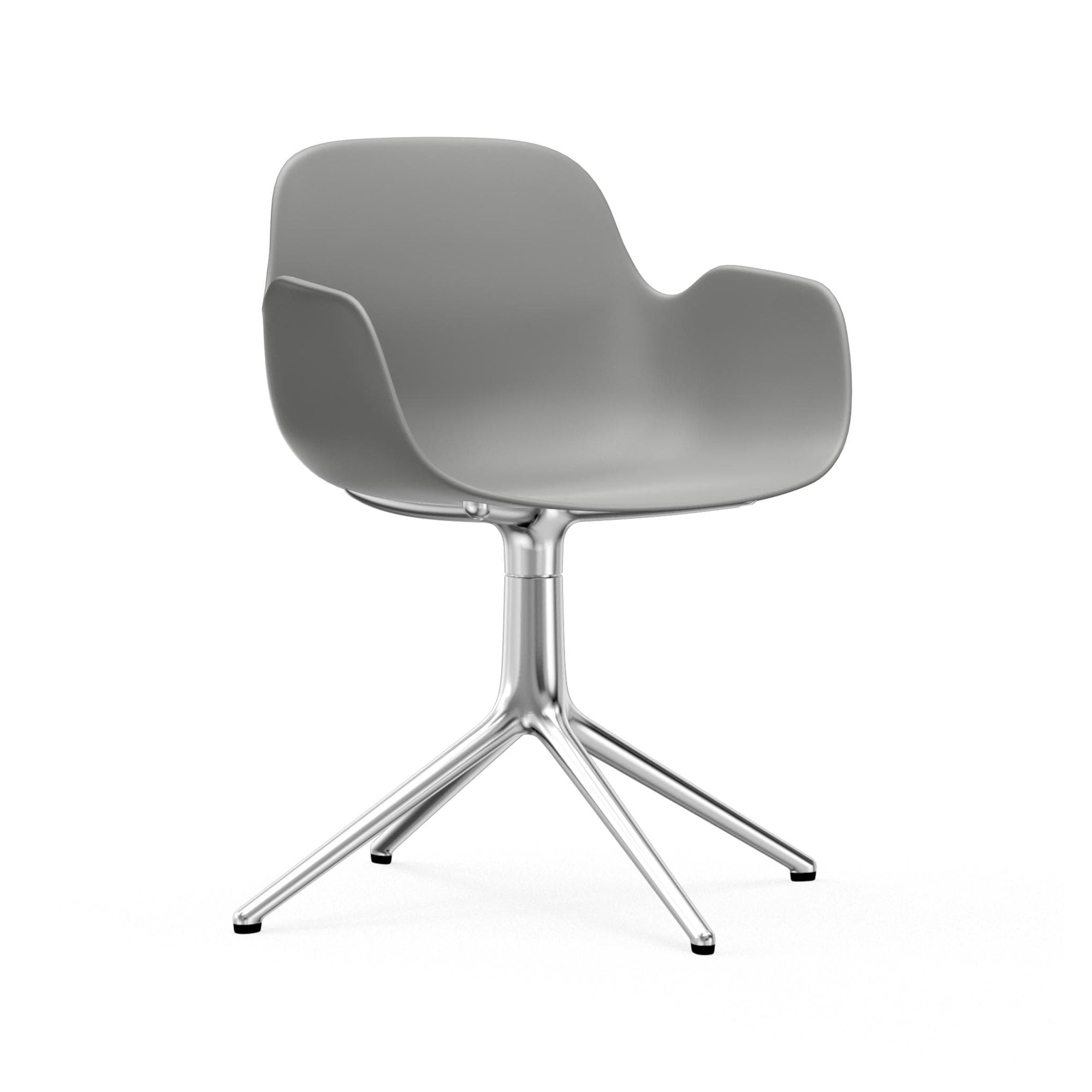 Form Swivel Armchair — 4 Legs
