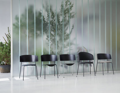 Wagner Armrest Chair — Wood Seat