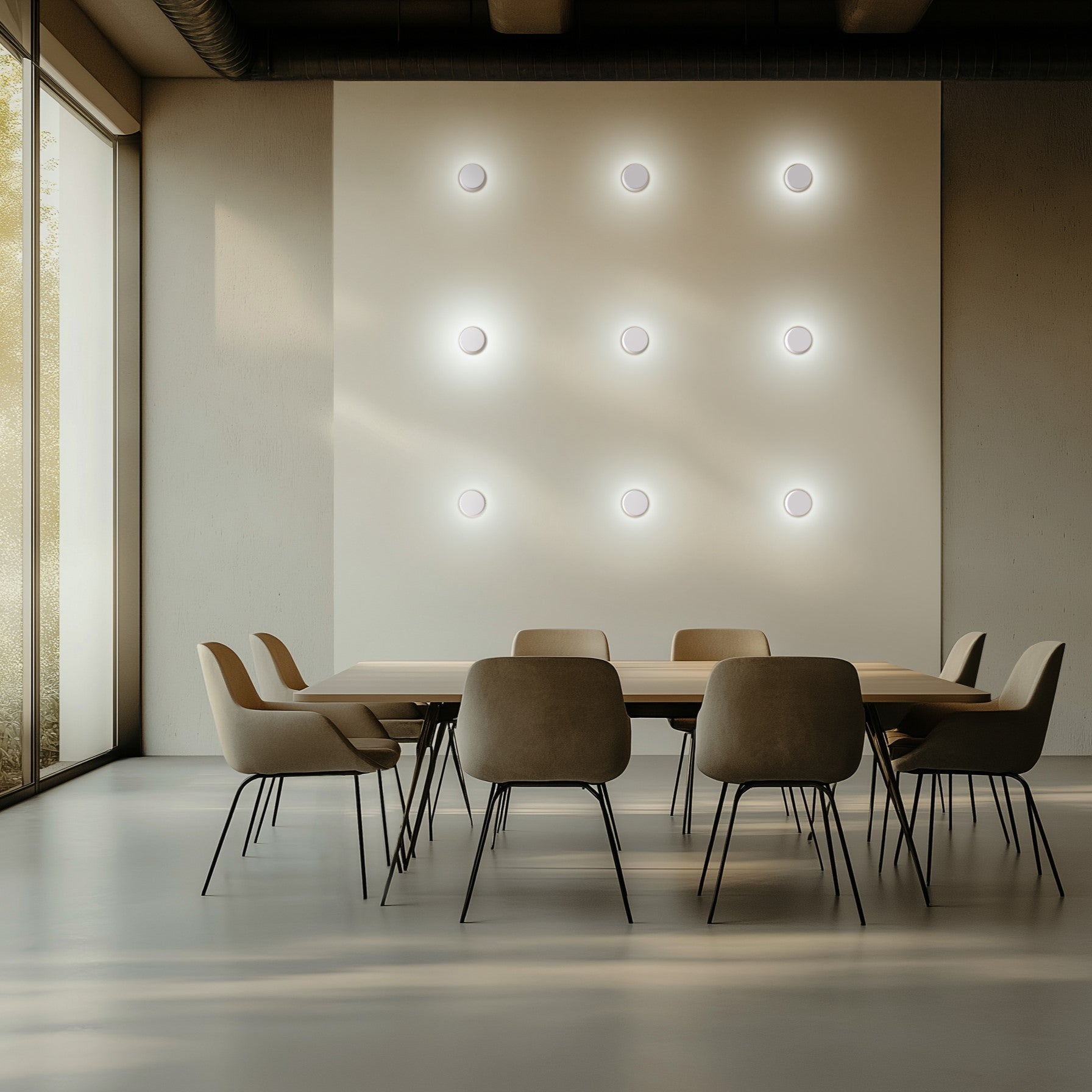 Totem Puck Wall and Ceiling Lamp