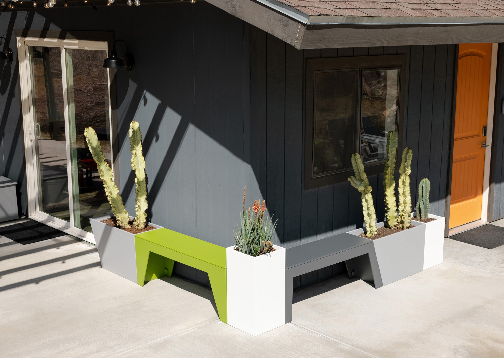 Tessellate Bench — Straight, Wedge and Slope