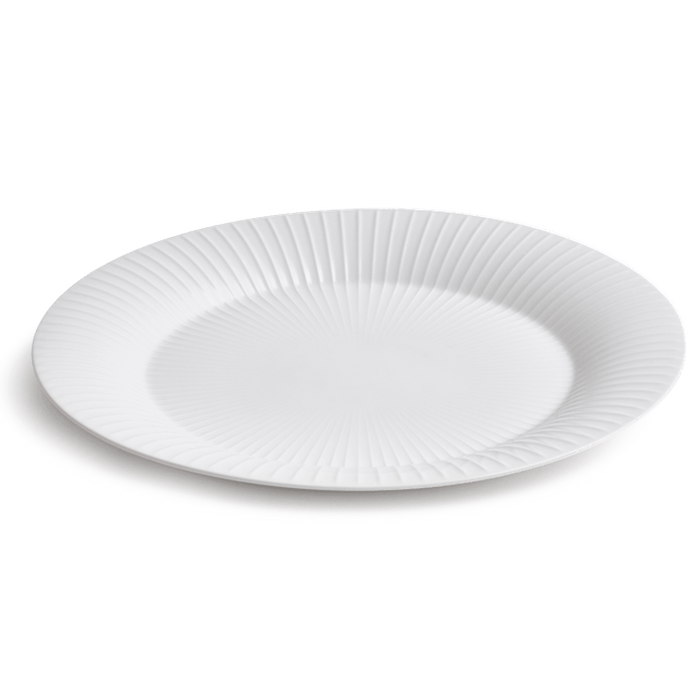 Hammershøi Oval Serving Dish — White 13.4"
