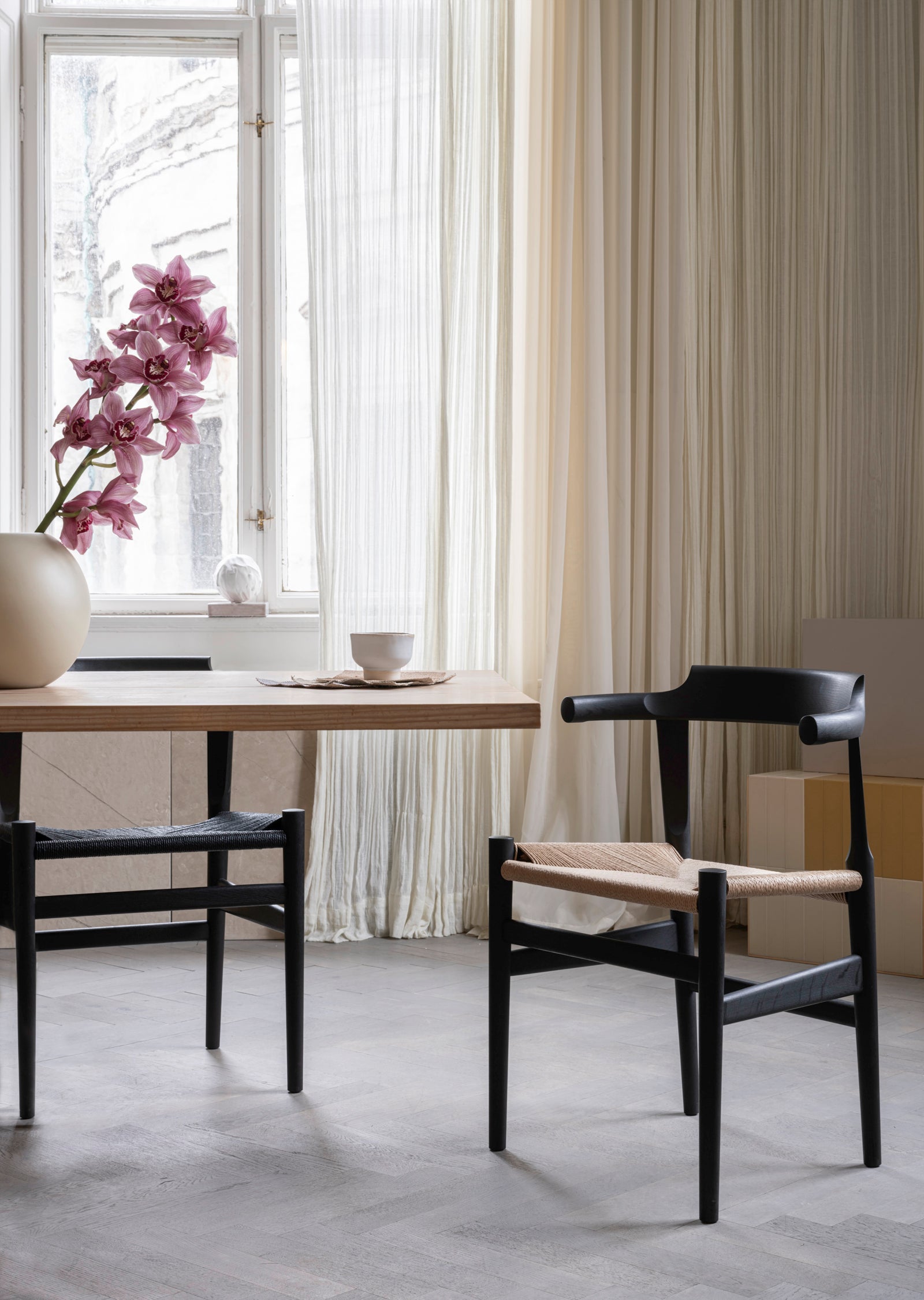 PP68 Final Chair — Papercord — Set of 2 by Hans J. Wegner — Rarify