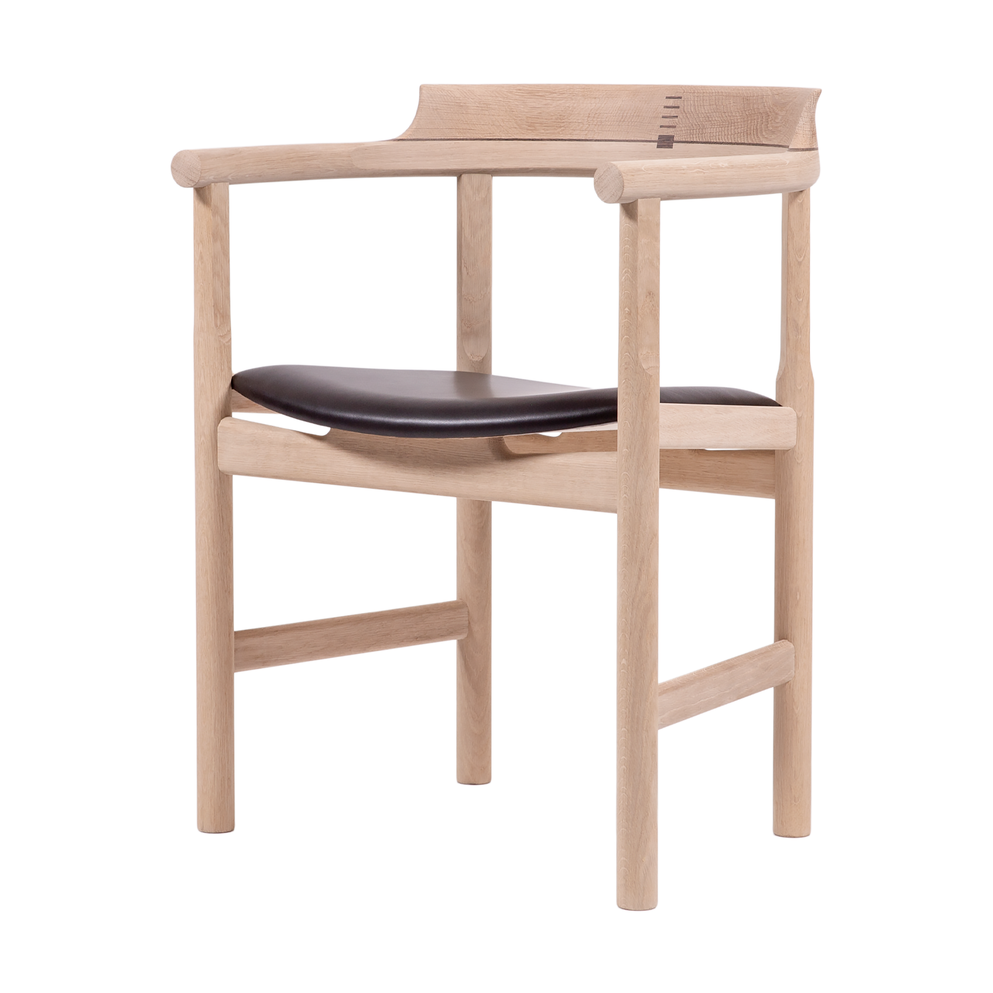 PP52 Captain's Chair — Upholstered