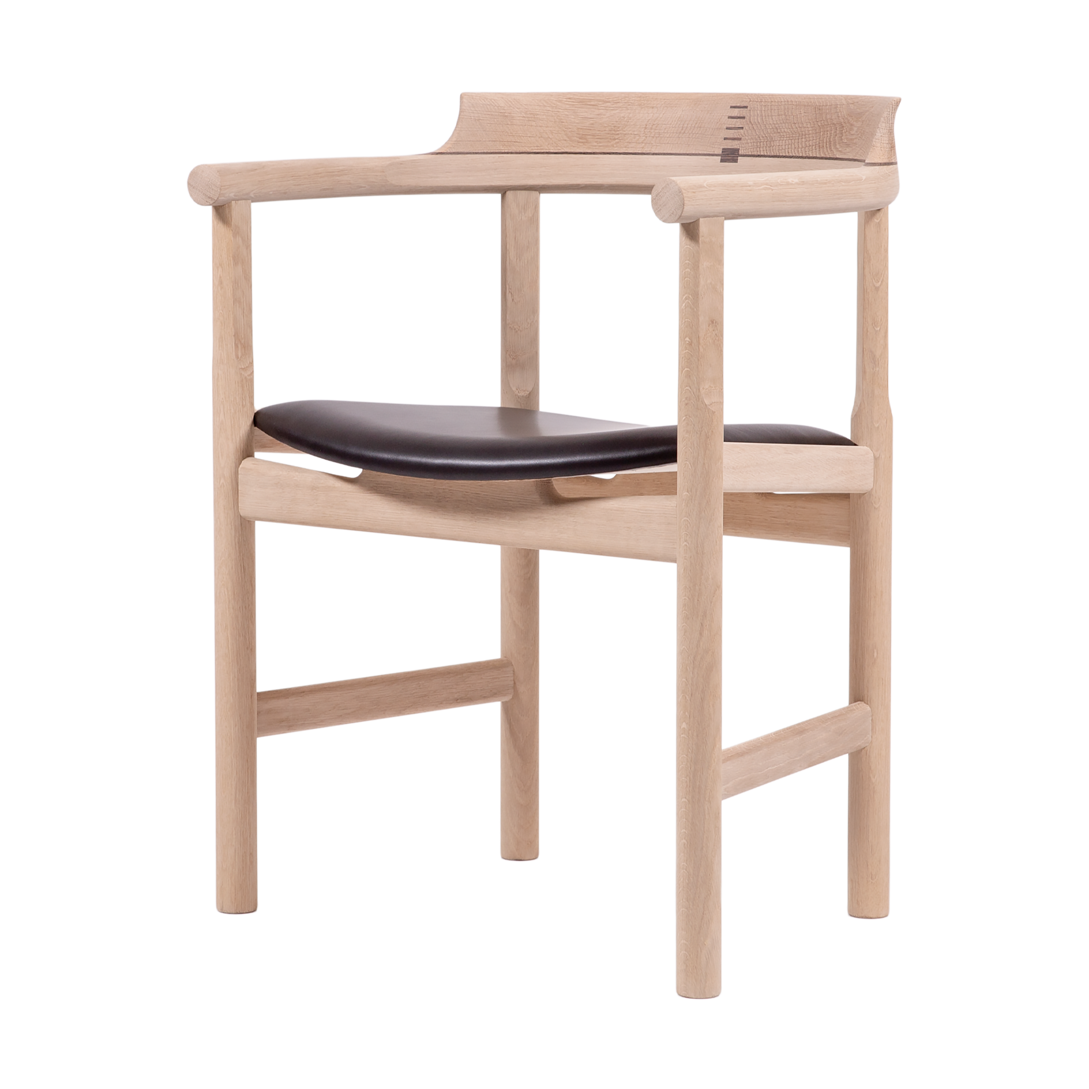 PP52 Captain's Chair — Upholstered