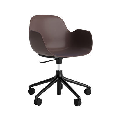 Form Swivel Armchair — 5 Wheels