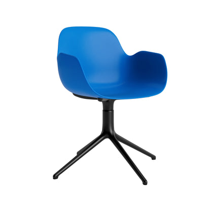 Form Swivel Armchair — 4 Legs