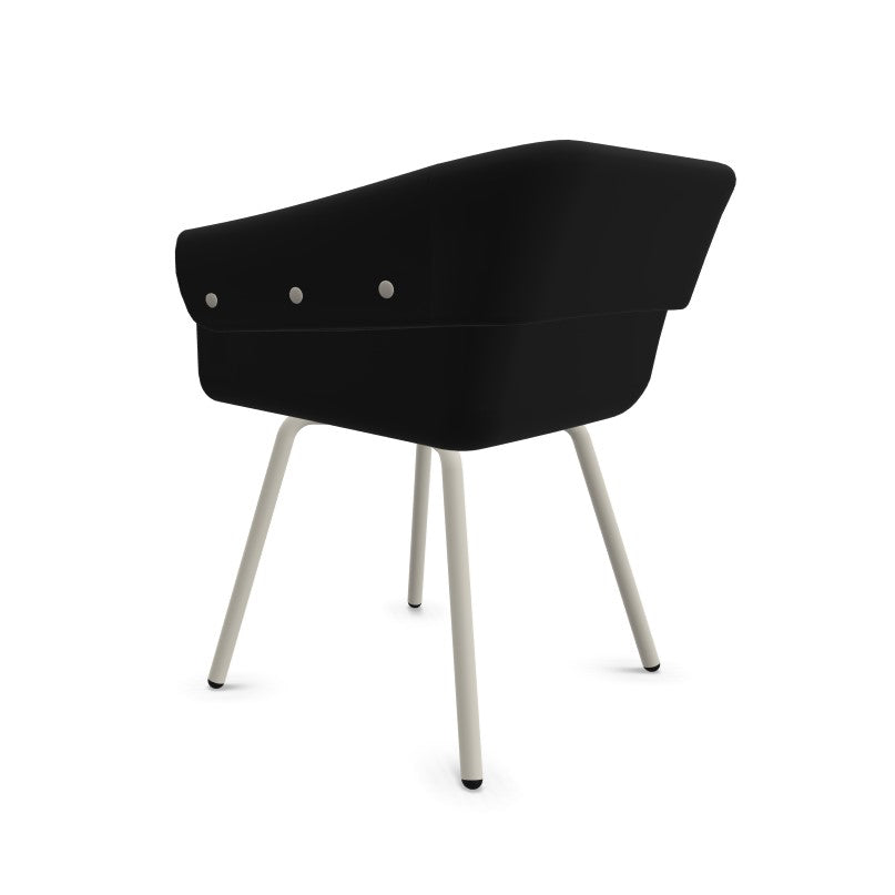 Collar Chair — Metal Legs