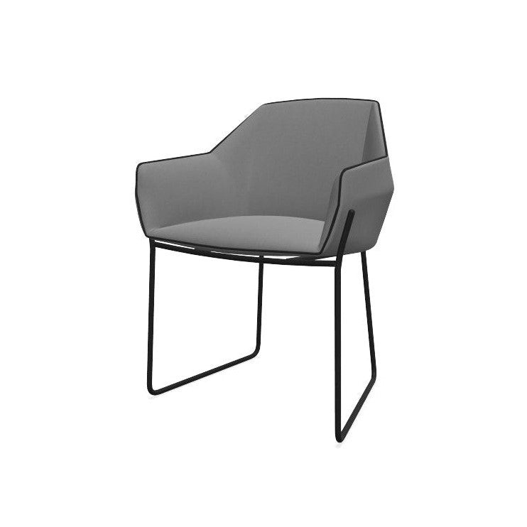 Nido Dining Chair — Sled Base and Piping