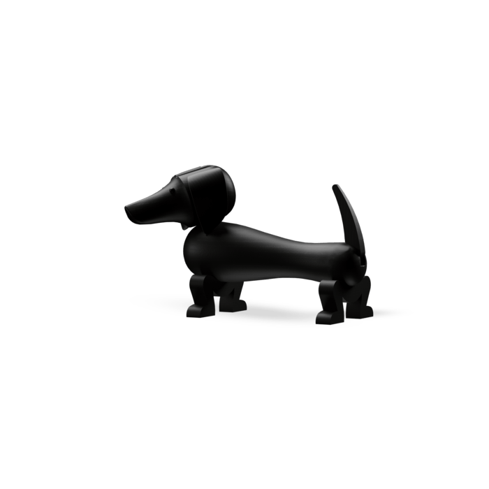 Dog — Dark Stained Oak