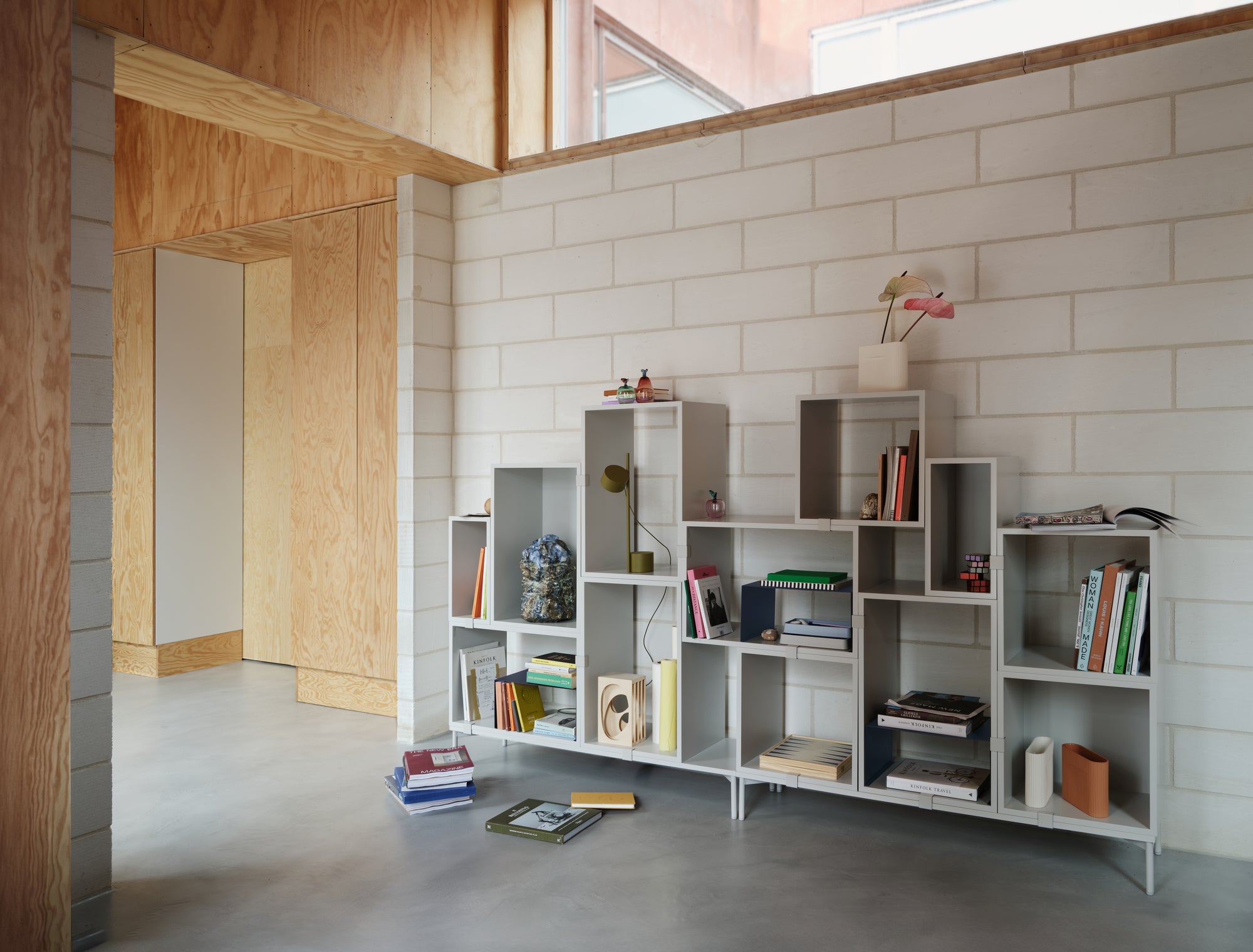 Stacked Storage System — Bookcase Configuration 3