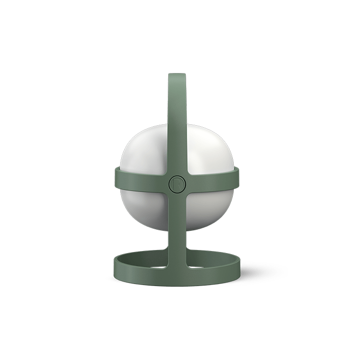 Soft Spot Solar Lamp — Pine Green
