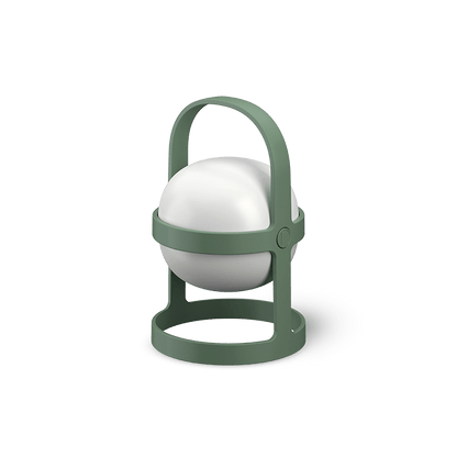Soft Spot Solar Lamp — Pine Green