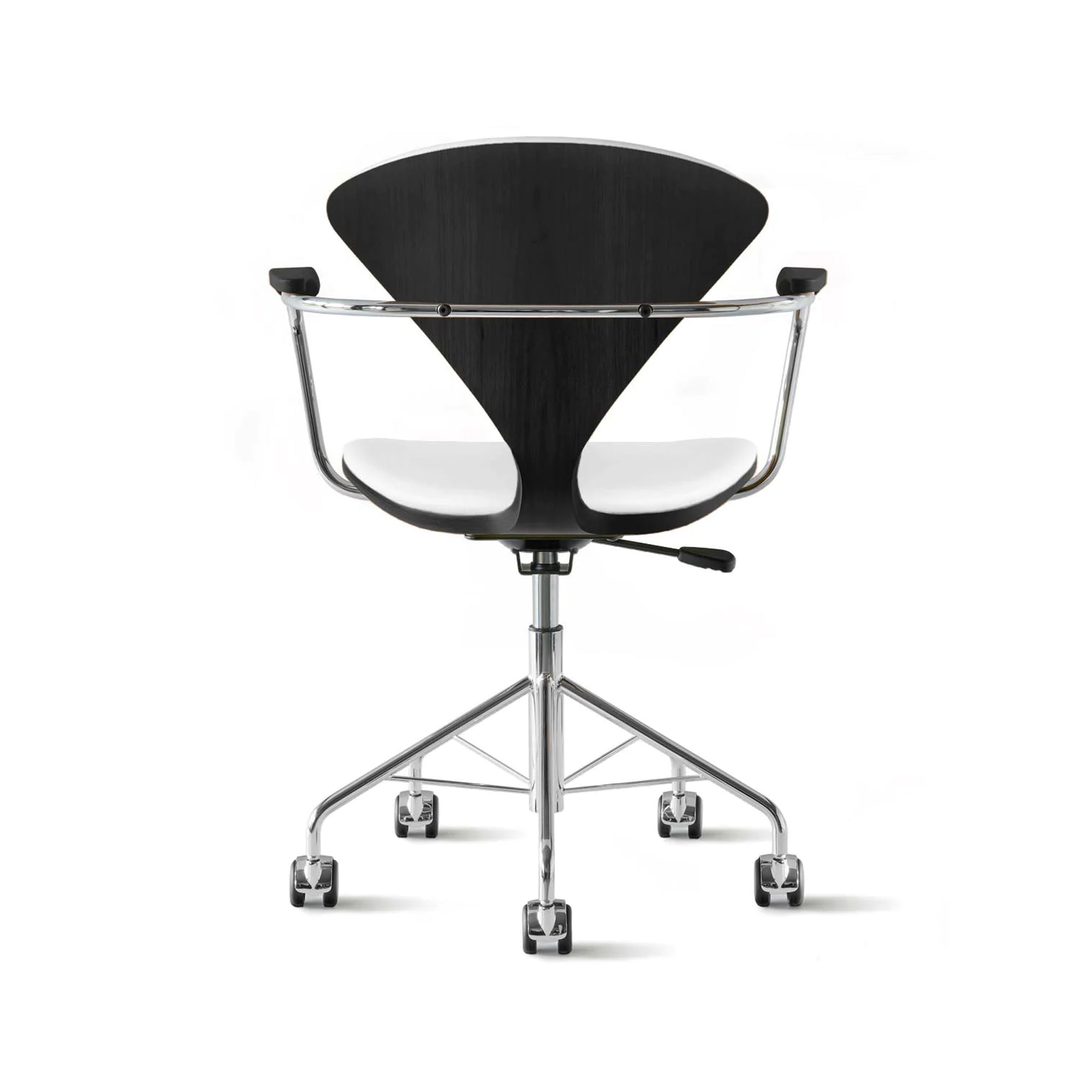 Cherner Swivel Base Armchair with Seat and Back Pads