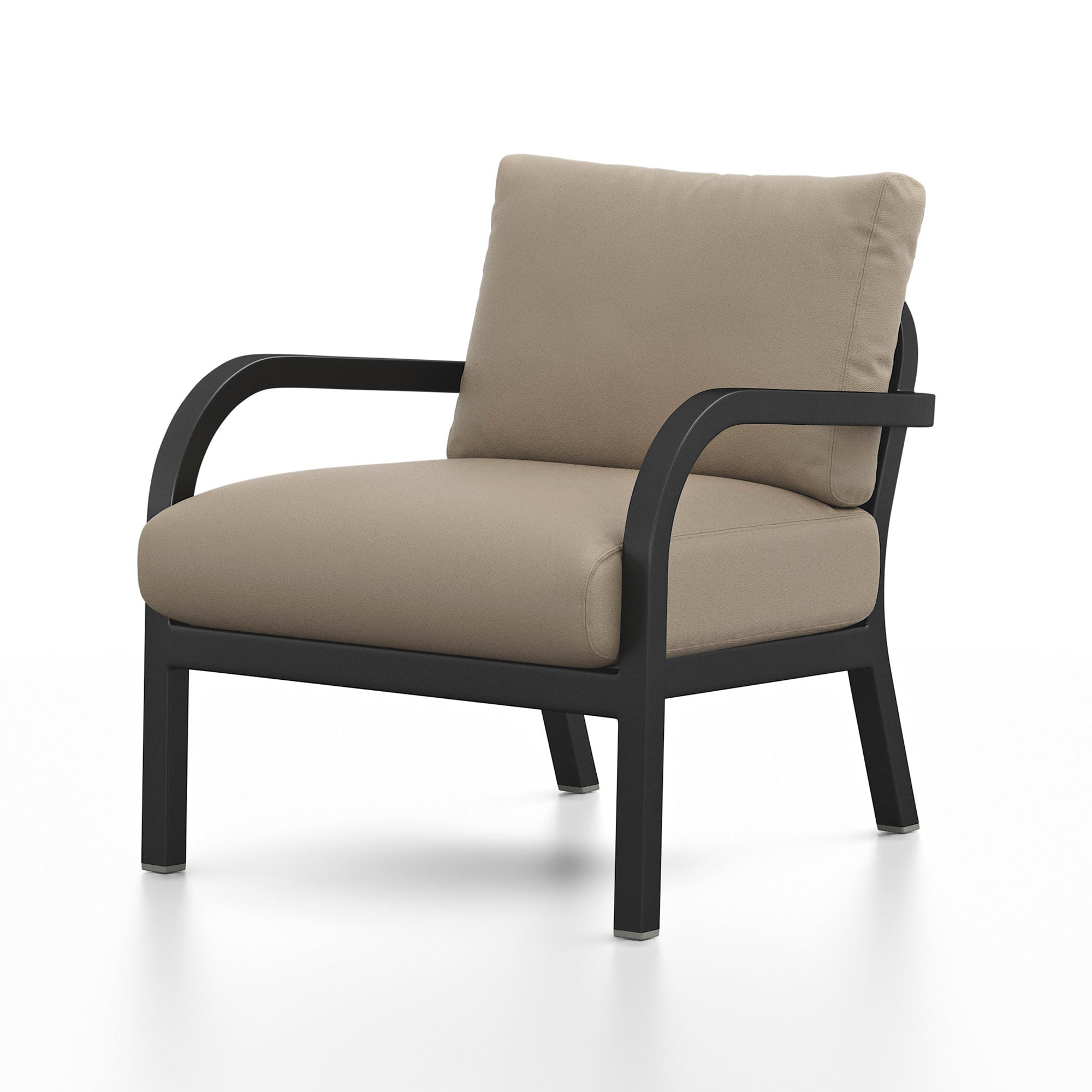 Navy Lounge Armchair