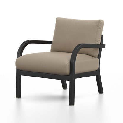 Navy Lounge Armchair