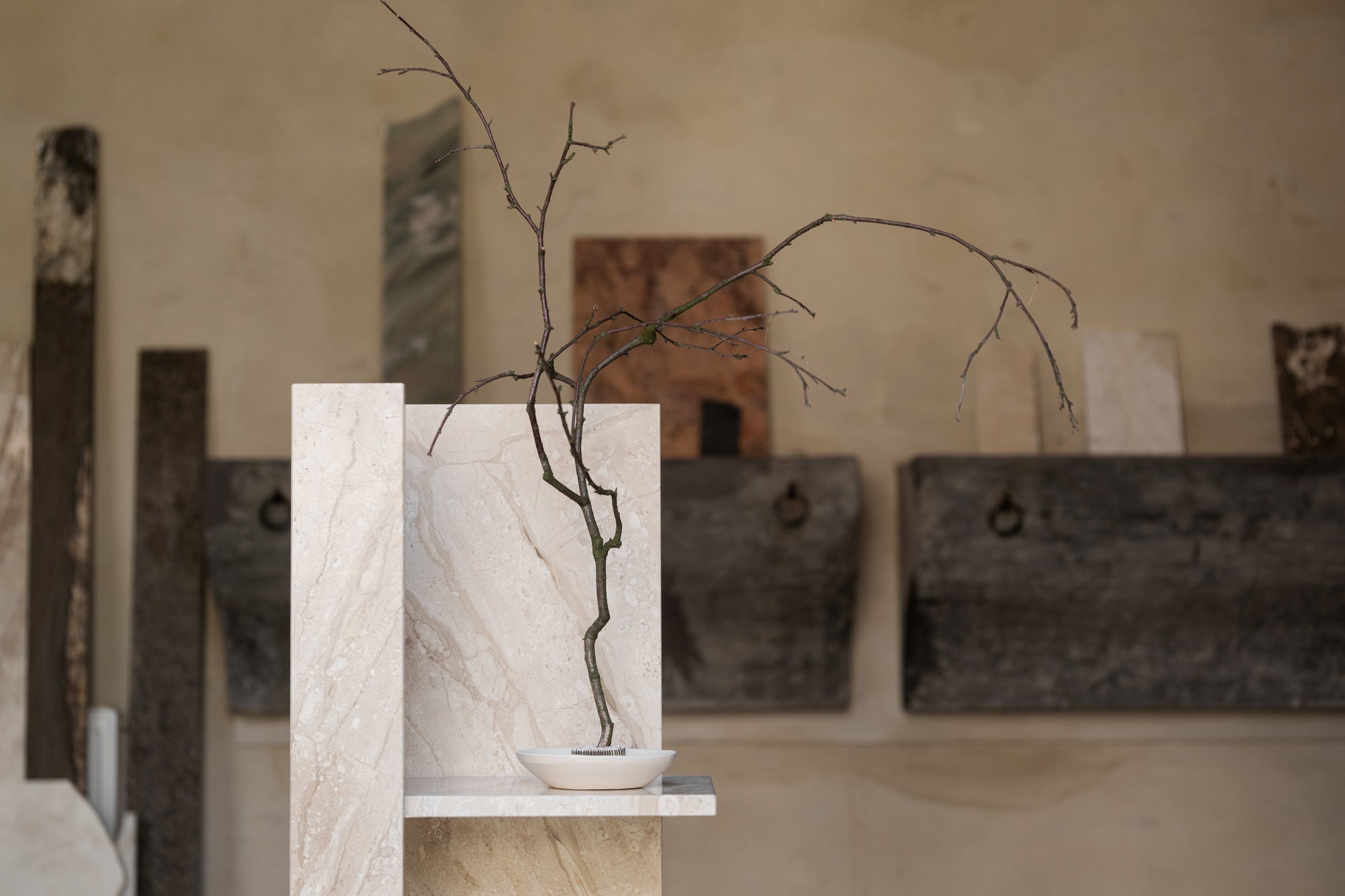 Cone Marble Shelf