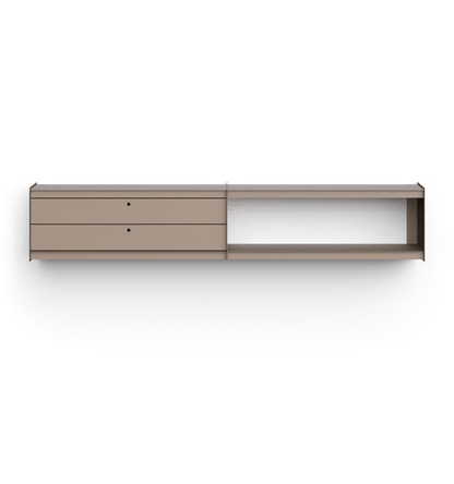 Plie Wall Mount Extension 2 Small Drawers