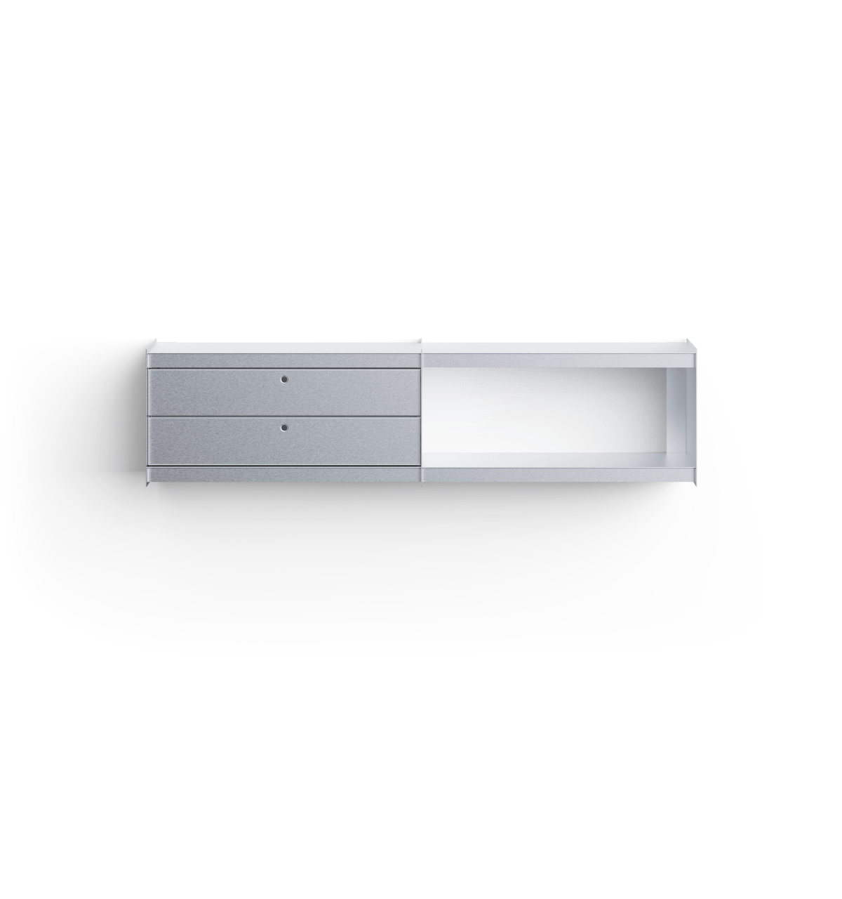 Plie Wall Mount Extension 2 Small Drawers