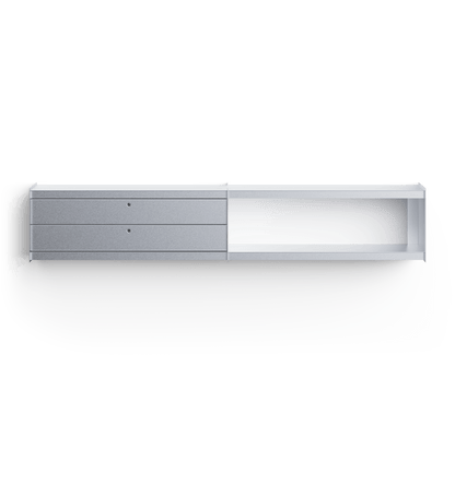 Plie Wall Mount Extension 2 Small Drawers