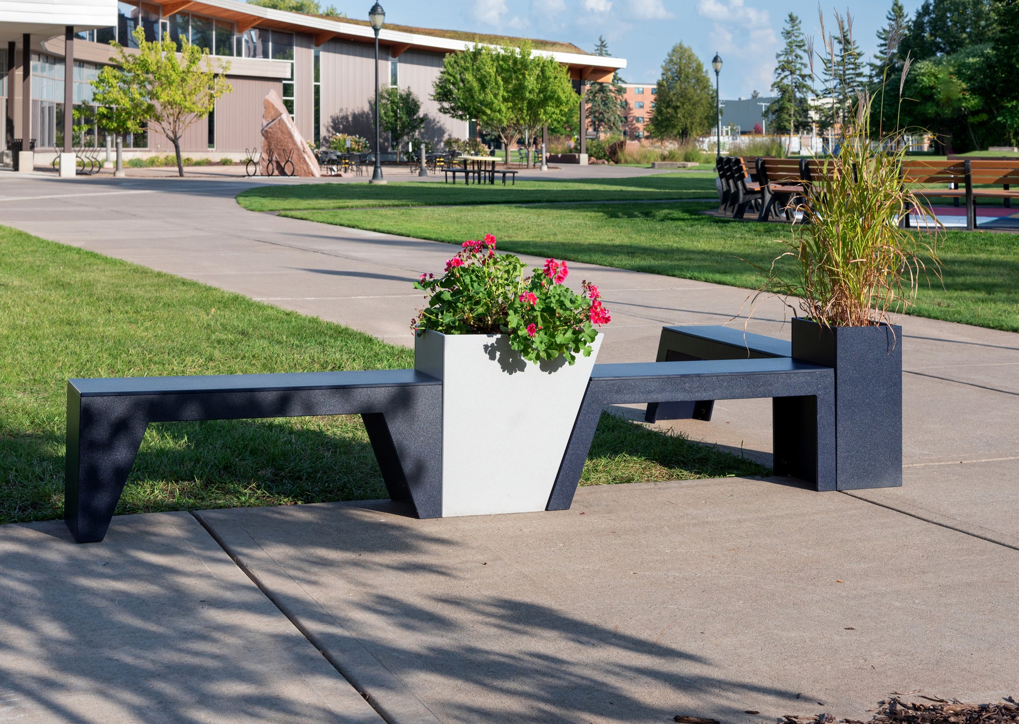 Tessellate Bench — Straight, Wedge and Slope