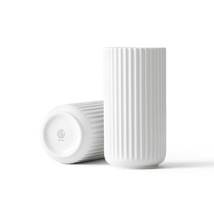 Lyngby Porcelaen Vase — White