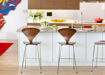 Cherner Metal Base Bar Stool