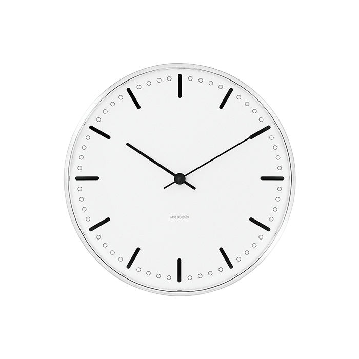 Arne Jacobsen City Hall Wall Clock — Small